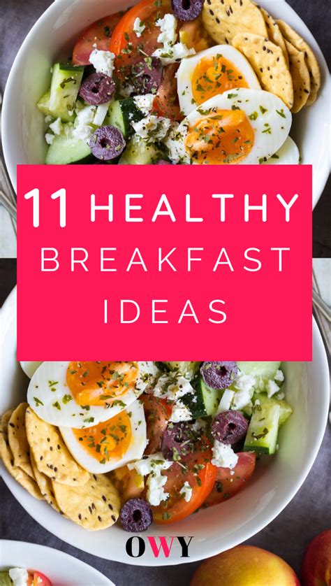 11 Healthy And Quick Breakfast Ideas To Kickstart Your Day Oh Well Yes
