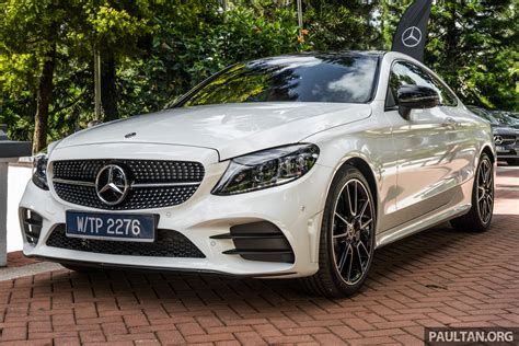 C Mercedes Benz C Class Coupe Facelift Debuts In Malaysia C And