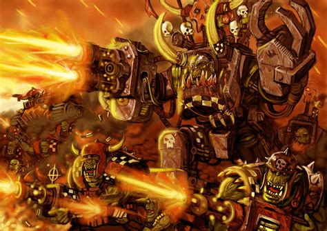 Orks Warhammer 40k Wiki Space Marines Chaos Planets And More
