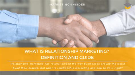 what is relationship marketing definition and guide