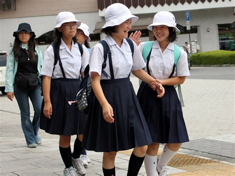 Japanese School Girls In Uniform As All The Pictures In My Flickr
