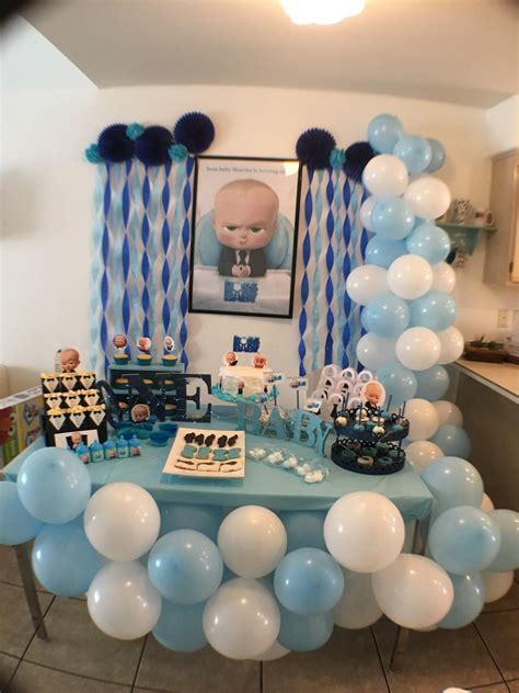 Boss Baby Birthday Party Ideas Photo 3 Of 3 Catch My Party