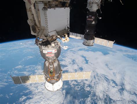 spacewalking cosmonauts inspect mysterious hole in iss engineering and technology magazine