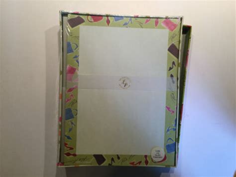 Creative Papers C R Gibson Birthday Green Purse 18 Envelopes Park