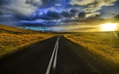 Road Full Hd Wallpaper And Background Image 2560x1600 Id80877