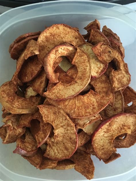 Healthy Homemade Apple Chip Snack Recipe From Mommy Home Manager