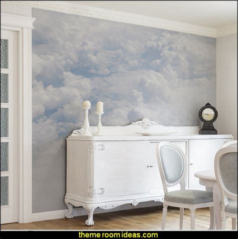 Textured wallpaper can add touchable character to any bedroom. Decorating theme bedrooms - Maries Manor: cloud theme ...