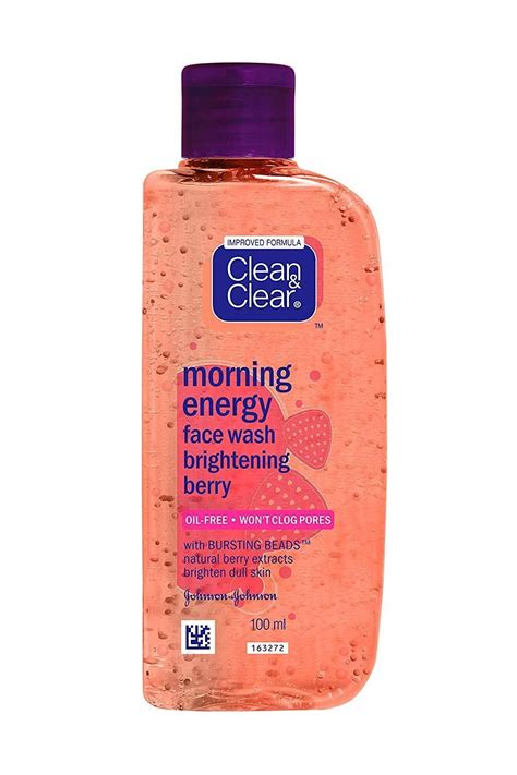 Clean And Clear Morning Energy Face Wash Brightening Berry Face Wash