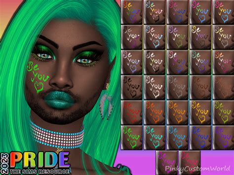 The Sims Resource Pride 2023 Be You Right Side Set