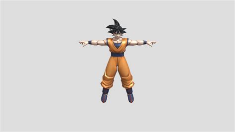 Goku Poses Download Free 3d Model By Cycloneanimated 5e5ea56