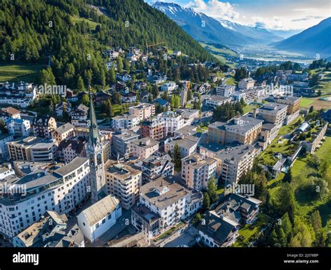 St Moritz Dorf Switzerland Graubunden Hi Res Stock Photography And