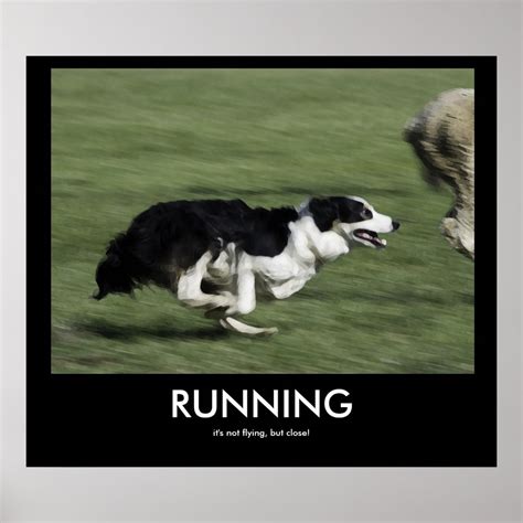 Running Demotivational Poster Zazzle