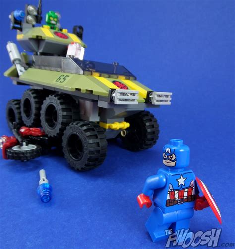 Lego Marvel Captain America Vs Hydra 76017 The Fwoosh