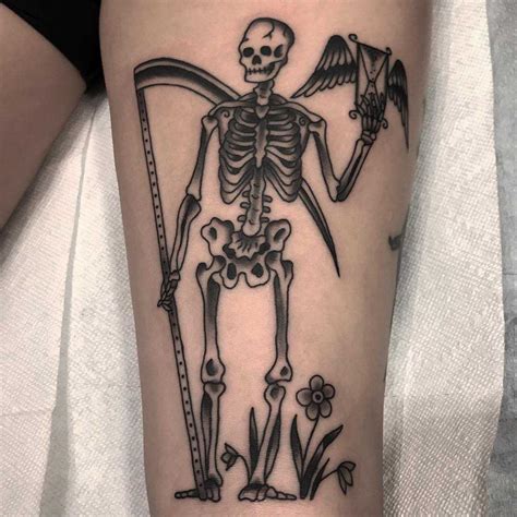 Skeleton Tattoo Ideas That Will Make You Feel Fragile