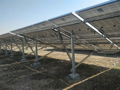 Aluminum Aluminium Landscape Solar Panel Mounting Structure Thickness