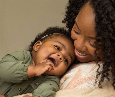 Mom Holding Baby African American Bildbanksfoton Och Bilder Getty