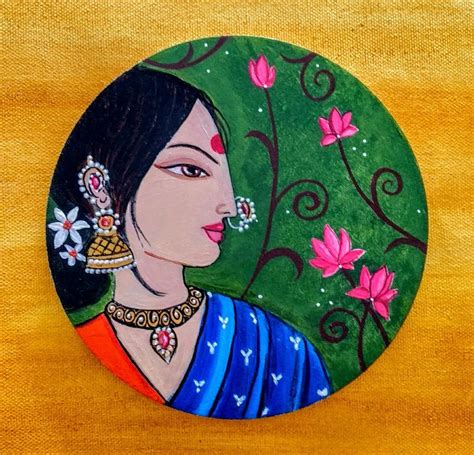 Pichwai Indian Folk Art In 2021 Indian Art Paintings Indian Folk