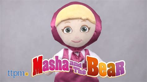 Masha And The Bear Masha Doll From Spin Master Youtube