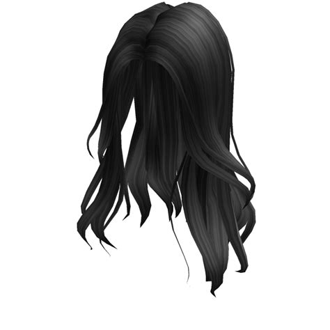 Free Roblox Black Hair Png Image With Transparent Background Png Free