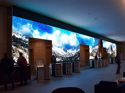 Iconic Salesforce Lobby Video Wall