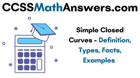 Simple Closed Curves Definition Types Facts Examples Ccss Math