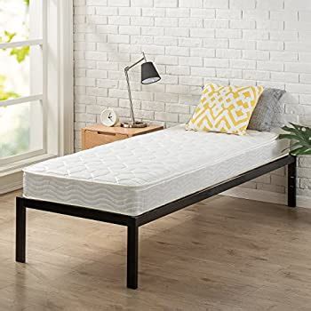 Increases the life of your mattress; Zinus Quick Lock 30 Inch Wide Day Bed Frame and Foam ...