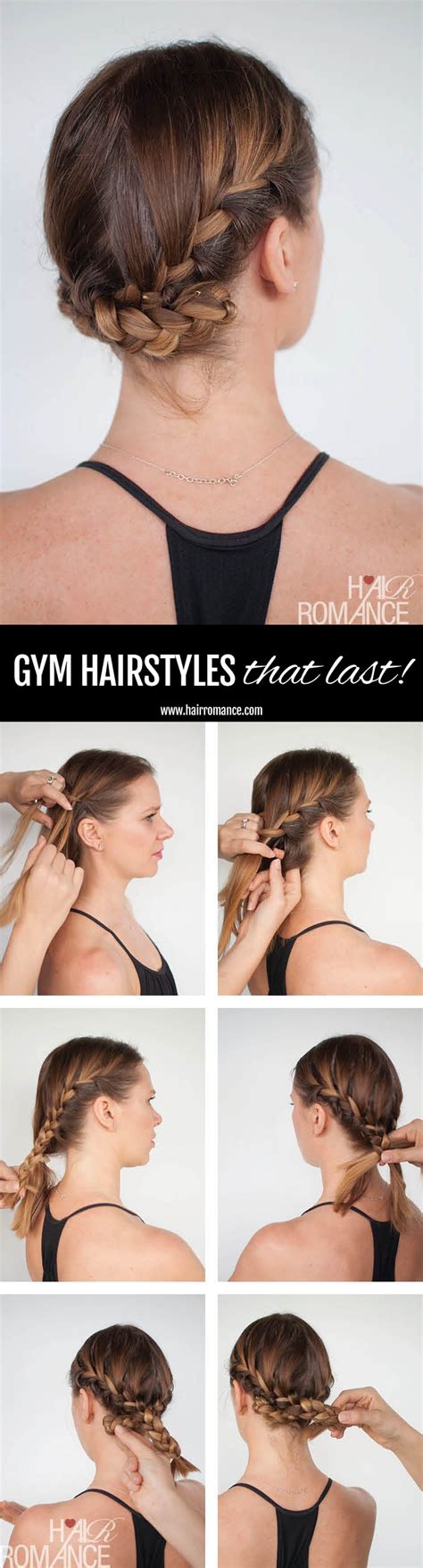How To Look Good While You Workout 3 Long Lasting Hairstyle Tutorials You Can Wear All Day