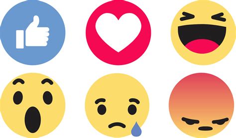 Facebook Like Reactions Icons Png Logo Vector Downloads Svg Eps