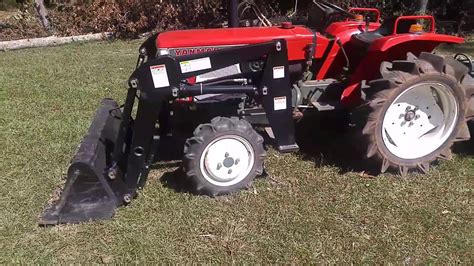 Yanmar 1500 4x4 4 Wheel Drive Tractor Youtube