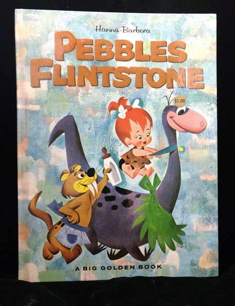 Hanna Barbera Pebbles Flintstone A Big Golden Book De Lewis Jean
