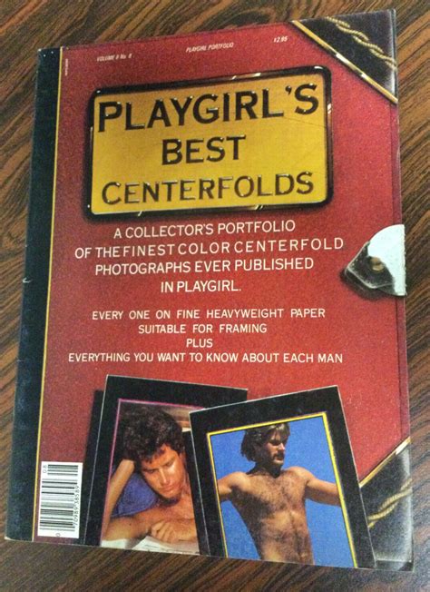 Vintage Playgirl Magazine Men Of The World Best Centerfolds