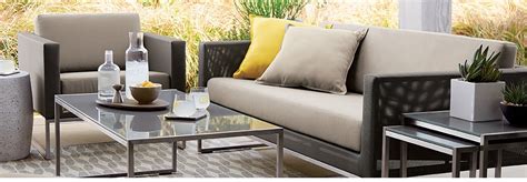 Dune Collection Modern Patio Furniture Crate And Barrel