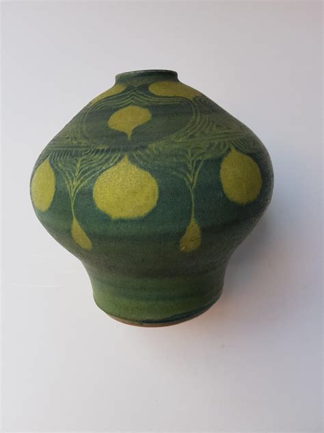 Mid Century German Ceramic Vase 1969 For Sale At Pamono