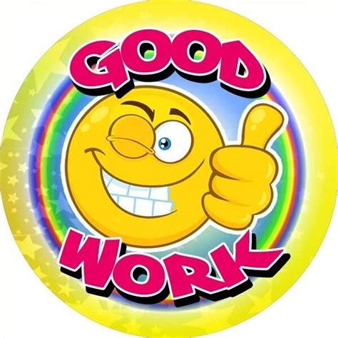 144 Good Work Themed Teacher Reward Stickers Large Sticker Stocker