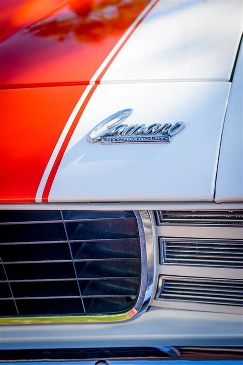 1969 Chevrolet Camaro Rs Ss Indy Pace Car Replica Hood Emblem