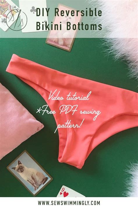 Learn How To Sew Diy Seamless Reversible Bikini Bottoms Bikini Sexiz Pix