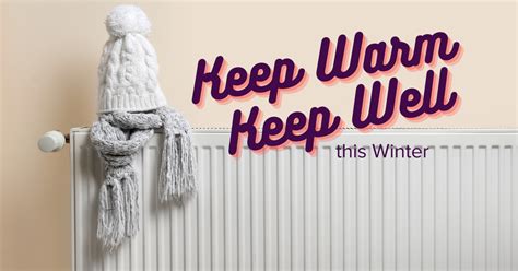 Keep Warm Keep Well Campaign Launched For Winter Halton Housing