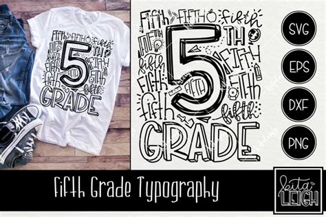 Fifth Grade Typography Typography Lettering Design Fifth Grade