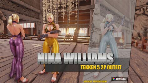 Tekkenmods Nina Williams Tekken 5 2p Outfit