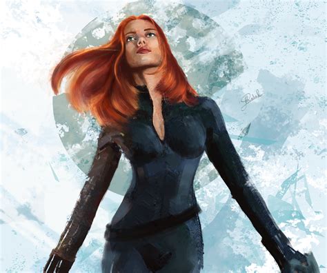 Marvel Black Widow By Roannna On Deviantart