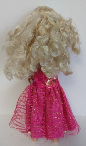 Vintage Totsy Sandi Dressed Doll Pink And Gold Lace Dress Late 80 S Early 90 S Ebay