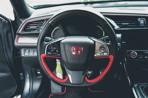 2016 2019 Honda Civic Civic Type R Fully Custom Steering Wheel Built