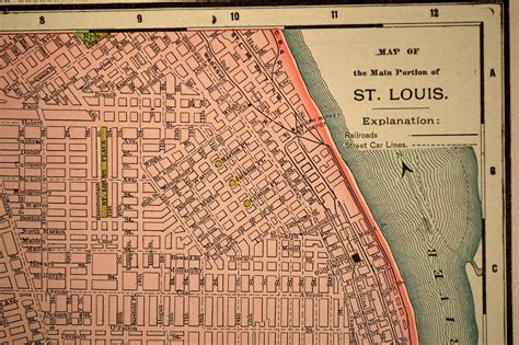 St Louis Street Map Iucn Water