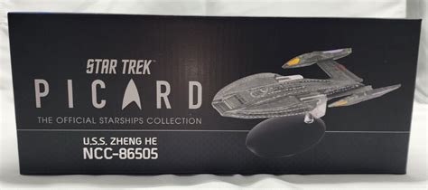 USS Zheng HE NCC 86505 Star Trek Picard Eaglemoss Official Starships