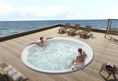 Visit jacuzzi.com for the highest quality hot tub, sauna, and shower products and accessories. Spa jacuzzi hidromasaje de exterior AR-001