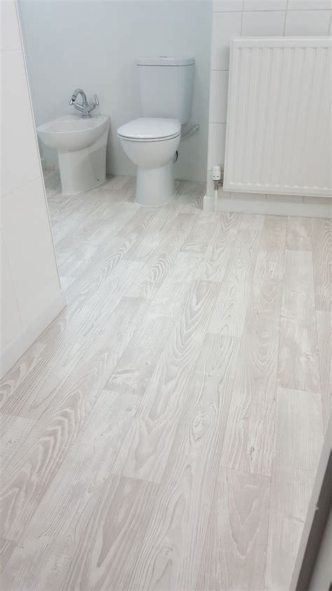 Vinyl Flooring Fitted To Bathroom At Bawburgh Vinyl Flooring