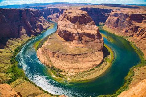 Ch4 Grand Canyon Horseshoe Bend Greenish Blue Colorado River