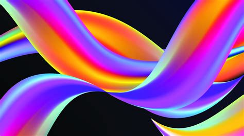 Neon Wave Abstract 4k Ultra Hd Wallpaper Background Image 3840x2160