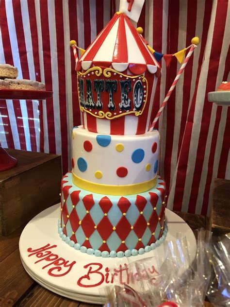 Vintage Circus Birthday Party Ideas Photo 1 Of 10 Circus Birthday