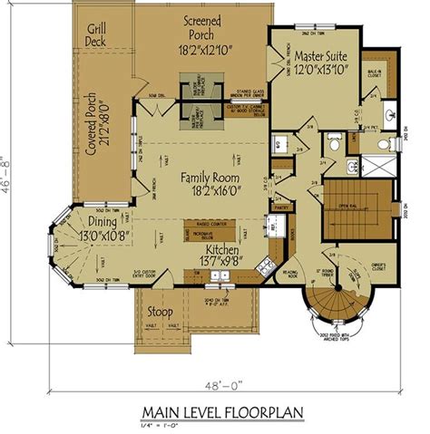 Small Cottage House Plan With Loft Fairy Tale Cottage Cottage Floor